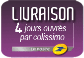 Livraison Par Colissimo 4 jours ouvrés